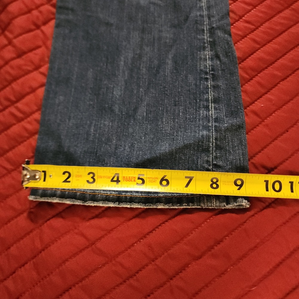Lucky Brand Easy Rider Jeans Womens 6/28 Made USA Bootcut Y2K Gene Montesano - Picture 7 of 11